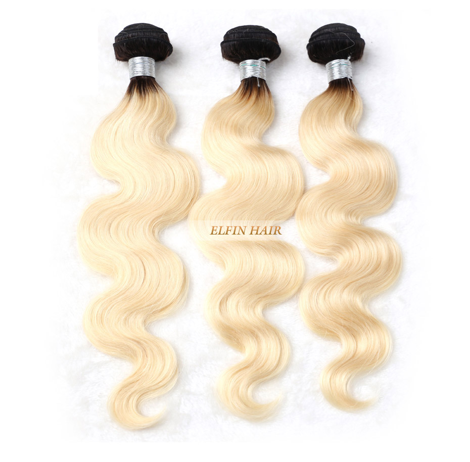Elfin Hair New In 613 Fringe Bob Wig Full Machinemade Wig Blonde